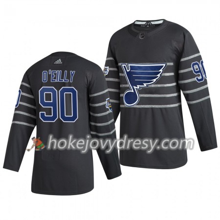 Pánské Hokejový Dres St. Louis Blues RYAN O'REILLY 90  Šedá Adidas 2020 NHL All-Star Authentic